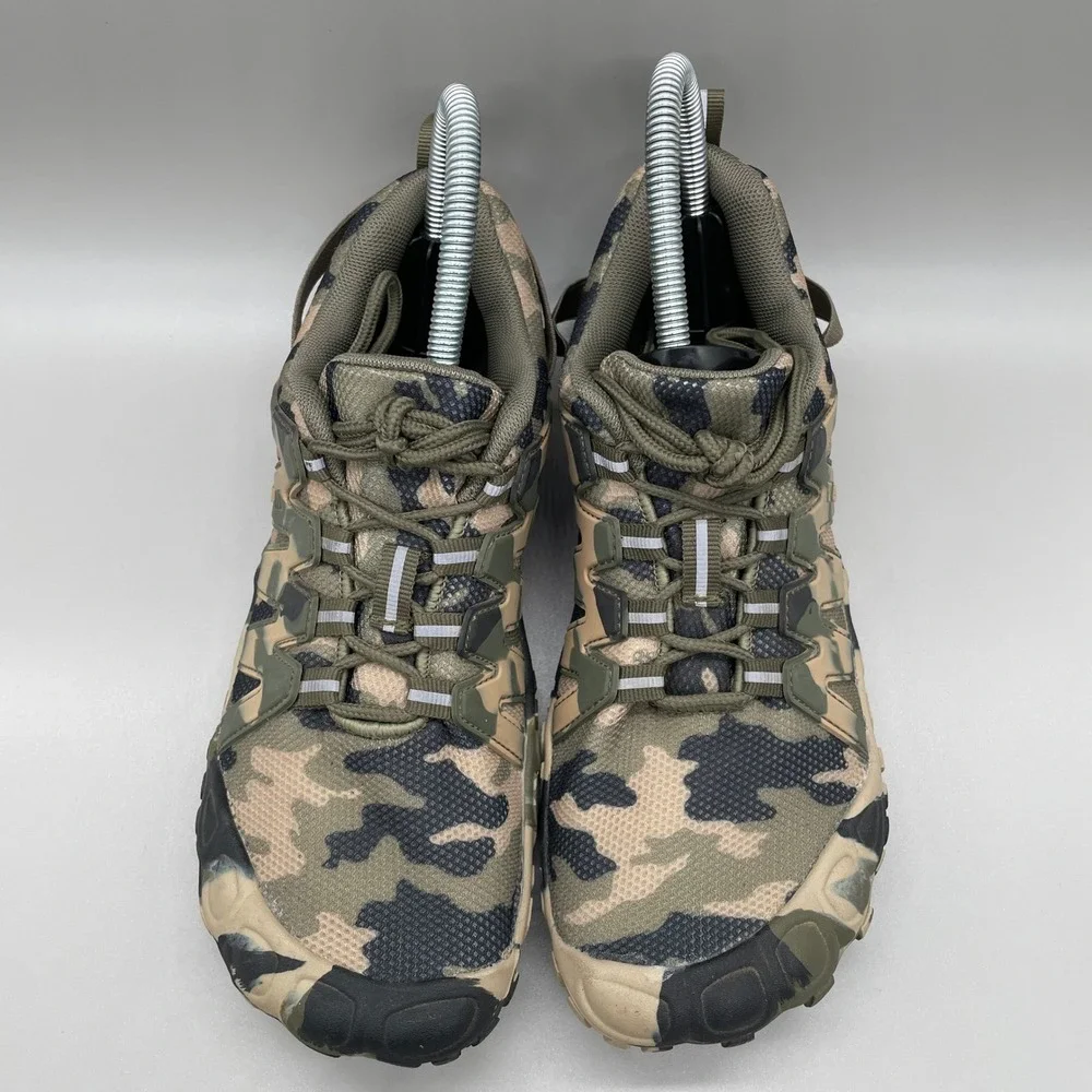 Weweya Barefoot Shoes 39 Women 7.5 Men 6 Camo Minimalist Zero Drop Trail Running